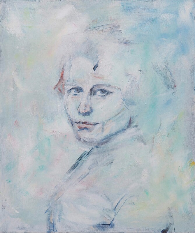 Der Blick, 2012 – 50x60 cm, Acryl auf Leinwand