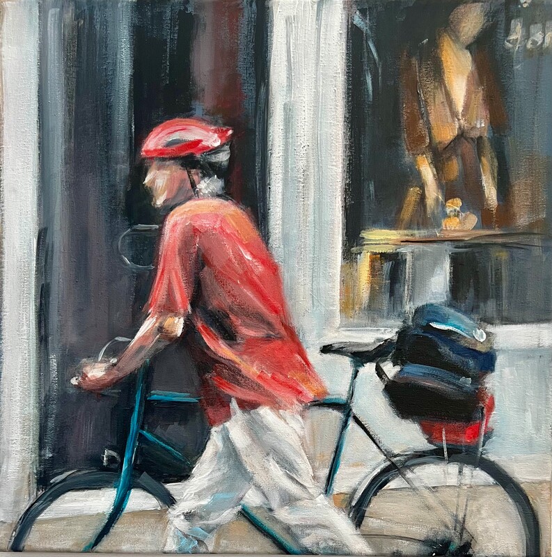 Serie "urban spots" / Nr. 15, 2023 – 40x40 cm, Acryl auf Leinwand